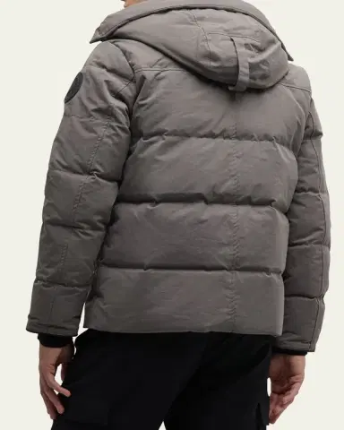 Canada Goose Men's Coated Wyndham Black Label Parka | Thumbnail 7 Canada Goose Men's Coated Wyndham Black Label Parka | Thumbnail 7