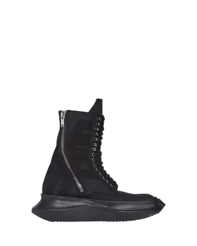 Rick Owens Men's Low Army Abstract Combat Boots | Thumbnail 1 Rick Owens Men's Low Army Abstract Combat Boots | Thumbnail 1