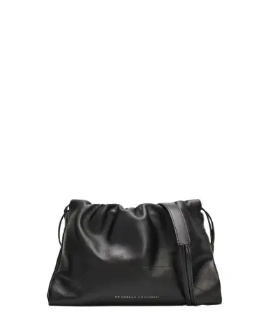 Brunello Cucinelli Extra Soft Leather Pouch Bag | Thumbnail 1 Brunello Cucinelli Extra Soft Leather Pouch Bag | Thumbnail 1
