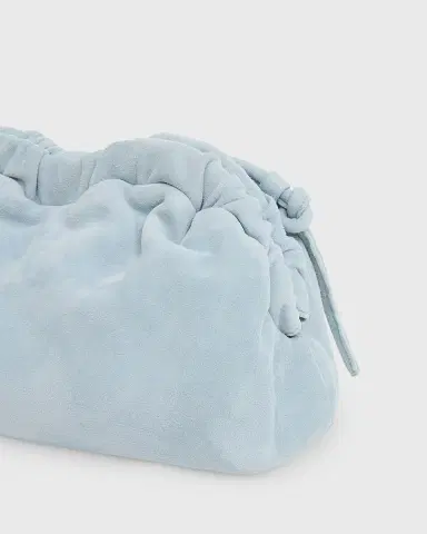 MANSUR GAVRIEL Cloud Mini Suede Clutch Bag | Thumbnail 4 MANSUR GAVRIEL Cloud Mini Suede Clutch Bag | Thumbnail 4
