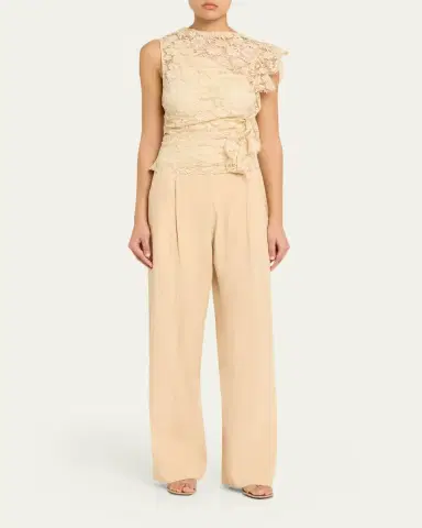 A.L.C. Astrid Lace Ruffle Top | Thumbnail 2 A.L.C. Astrid Lace Ruffle Top | Thumbnail 2