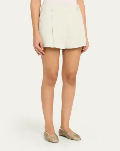 A.L.C. Winston Linen-Blend Shorts | Thumbnail 4 A.L.C. Winston Linen-Blend Shorts | Thumbnail 4