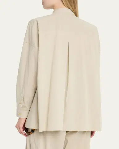 DARKPARK Romy Ruffled Long-Sleeve Cotton Shirt | Thumbnail 3 DARKPARK Romy Ruffled Long-Sleeve Cotton Shirt | Thumbnail 3