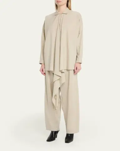 DARKPARK Romy Ruffled Long-Sleeve Cotton Shirt | Thumbnail 4 DARKPARK Romy Ruffled Long-Sleeve Cotton Shirt | Thumbnail 4