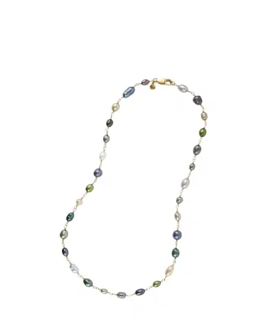 Presley Oldham Trail Mix Necklace with Multicolor Pearls | Thumbnail 1 Presley Oldham Trail Mix Necklace with Multicolor Pearls | Thumbnail 1