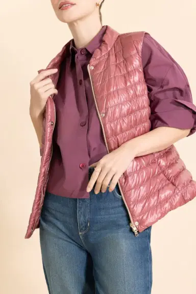 HERNO Giulia Vest - Raspberry | Thumbnail 2 HERNO Giulia Vest - Raspberry | Thumbnail 2