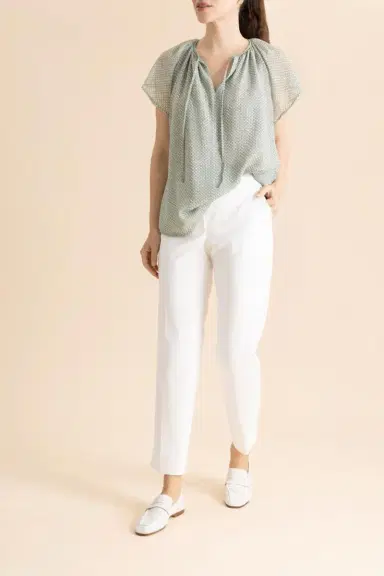 MAISON COMMON Tab Front Ankle Pant | Thumbnail 2 MAISON COMMON Tab Front Ankle Pant | Thumbnail 2