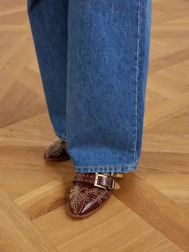 Chloé Susanna Studded Leather Mules | Thumbnail 2 Chloé Susanna Studded Leather Mules | Thumbnail 2