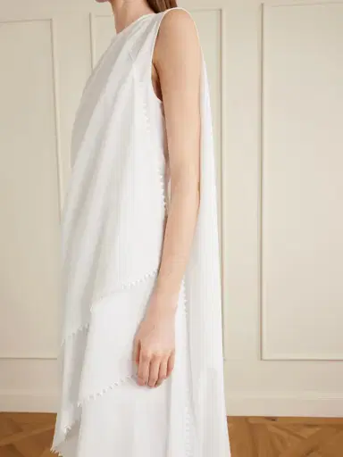 Jacquemus Traversin Cotton-blend Maxi Dress | Thumbnail 4 Jacquemus Traversin Cotton-blend Maxi Dress | Thumbnail 4