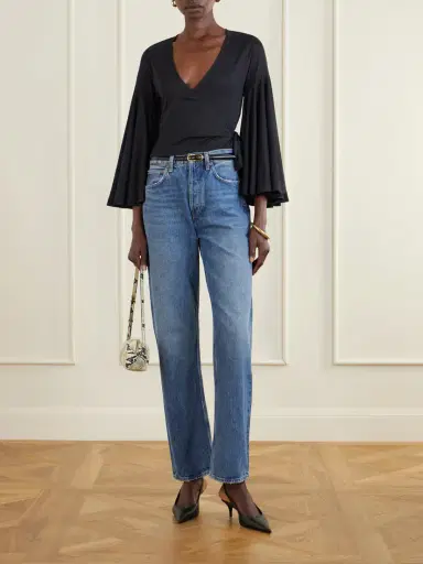 Jacquemus The Ventadou Paper-blend Wrap Top | Thumbnail 2 Jacquemus The Ventadou Paper-blend Wrap Top | Thumbnail 2