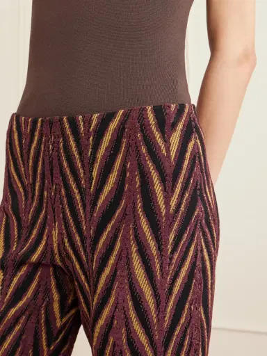 Proenza Schouler Amelia Jacquard-knit Flared Pants | Thumbnail 5 Proenza Schouler Amelia Jacquard-knit Flared Pants | Thumbnail 5