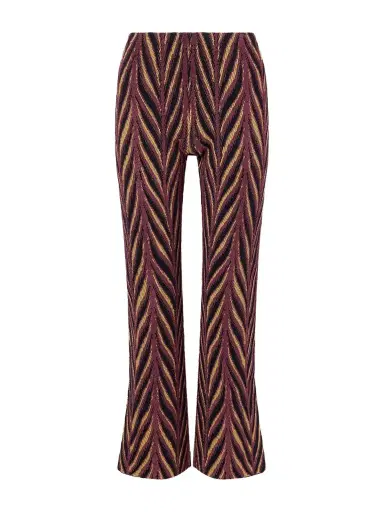 Proenza Schouler Amelia Jacquard-knit Flared Pants | Thumbnail 1 Proenza Schouler Amelia Jacquard-knit Flared Pants | Thumbnail 1