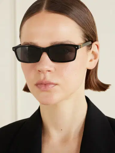 DIOR Eyewear Petit Cd S1i Rectangular-frame Acetate Sunglasses | Thumbnail 2 DIOR Eyewear Petit Cd S1i Rectangular-frame Acetate Sunglasses | Thumbnail 2