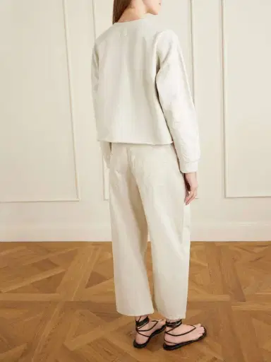 LESET Kyoto Cotton Wide-leg Pants | Thumbnail 3 LESET Kyoto Cotton Wide-leg Pants | Thumbnail 3