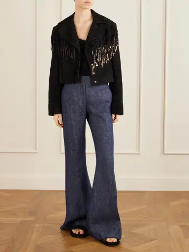 Gabriela Hearst Nur Open-knit Silk And Cashmere-blend Top | Thumbnail 2 Gabriela Hearst Nur Open-knit Silk And Cashmere-blend Top | Thumbnail 2