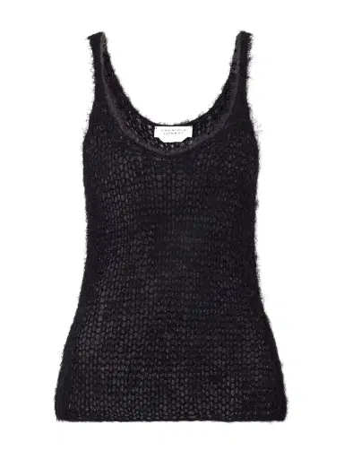 Gabriela Hearst Nur Open-knit Silk And Cashmere-blend Top | Thumbnail 1 Gabriela Hearst Nur Open-knit Silk And Cashmere-blend Top | Thumbnail 1