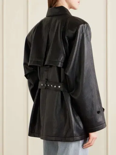 The Frankie Shop Belted Jacket | Thumbnail 4 The Frankie Shop Belted Jacket | Thumbnail 4