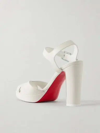 Christian Louboutin Cora 100 Leather Sandals | Thumbnail 3 Christian Louboutin Cora 100 Leather Sandals | Thumbnail 3