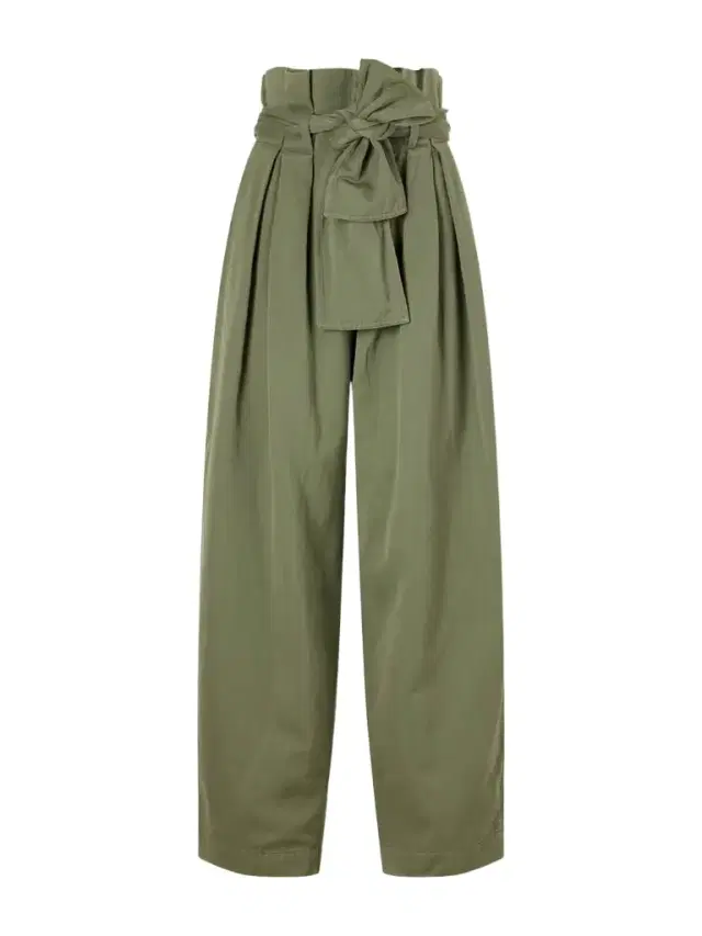 Belted Pleated Cotton And Linen-blend Twill Tapered Pants Belted Pleated Cotton And Linen-blend Twill Tapered Pants