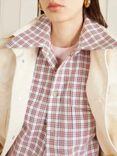 Willy Chavarria Chavela Checked Woven Shirt | Thumbnail 5 Willy Chavarria Chavela Checked Woven Shirt | Thumbnail 5
