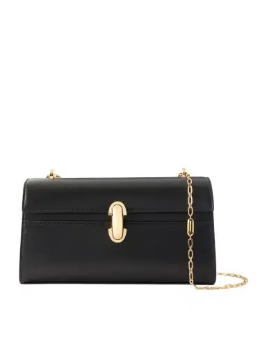 Savette Chain Symmetry Pochette Leather Shoulder Bag | Thumbnail 1 Savette Chain Symmetry Pochette Leather Shoulder Bag | Thumbnail 1