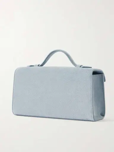 Savette Symmetry Pochette Suede Tote | Thumbnail 4 Savette Symmetry Pochette Suede Tote | Thumbnail 4