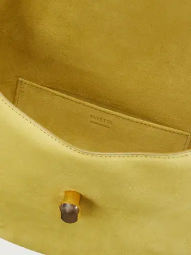 Savette Tondo Small Suede Shoulder Bag | Thumbnail 6 Savette Tondo Small Suede Shoulder Bag | Thumbnail 6
