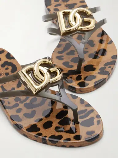 Dolce & Gabbana Embellished Rubber Sandals | Thumbnail 6 Dolce & Gabbana Embellished Rubber Sandals | Thumbnail 6