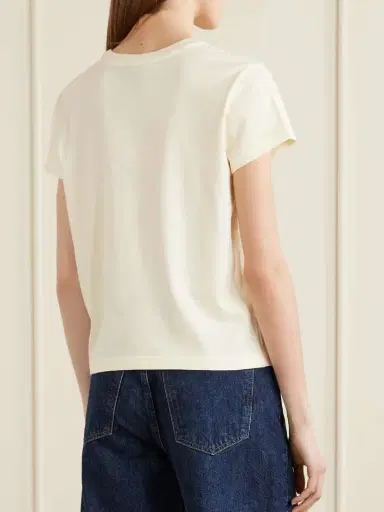 AGOLDE Adine Long Cotton-jersey T-shirt | Thumbnail 4 AGOLDE Adine Long Cotton-jersey T-shirt | Thumbnail 4