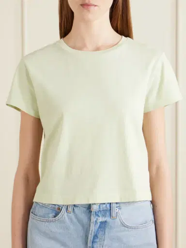 AGOLDE Adine Cotton-jersey T-shirt | Thumbnail 3 AGOLDE Adine Cotton-jersey T-shirt | Thumbnail 3