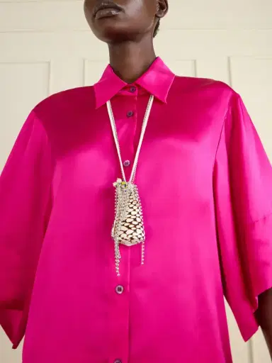 Dries Van Noten Clea Silk-satin Blouse | Thumbnail 5 Dries Van Noten Clea Silk-satin Blouse | Thumbnail 5