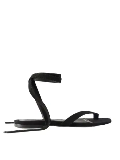 Proenza Schouler Tee Suede Sandals | Thumbnail 1 Proenza Schouler Tee Suede Sandals | Thumbnail 1