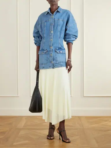 Proenza Schouler Tee Leather Sandals | Thumbnail 4 Proenza Schouler Tee Leather Sandals | Thumbnail 4