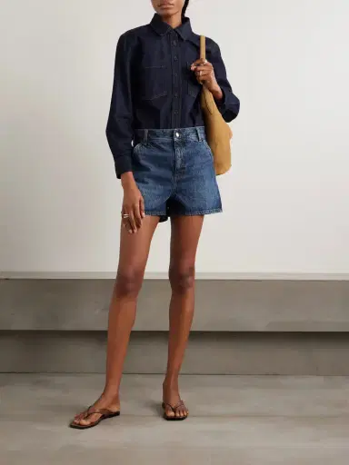 Frame Dockside Denim Shorts | Thumbnail 2 Frame Dockside Denim Shorts | Thumbnail 2
