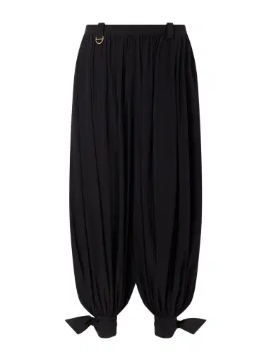 Chloé Silk Crepe De Chine Balloon Pants | Thumbnail 1 Chloé Silk Crepe De Chine Balloon Pants | Thumbnail 1