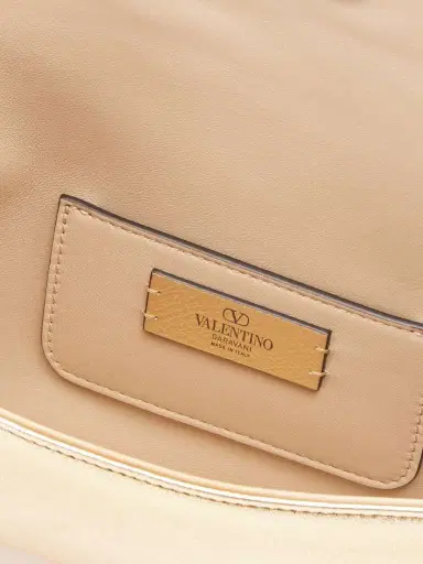 Valentino Garavani Devain Metallic Leather Shoulder Bag | Thumbnail 6 Valentino Garavani Devain Metallic Leather Shoulder Bag | Thumbnail 6