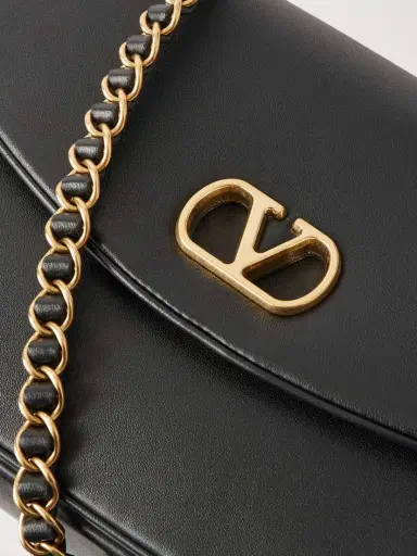 Valentino Garavani Djuna Embellished Leather Shoulder Bag | Thumbnail 5 Valentino Garavani Djuna Embellished Leather Shoulder Bag | Thumbnail 5