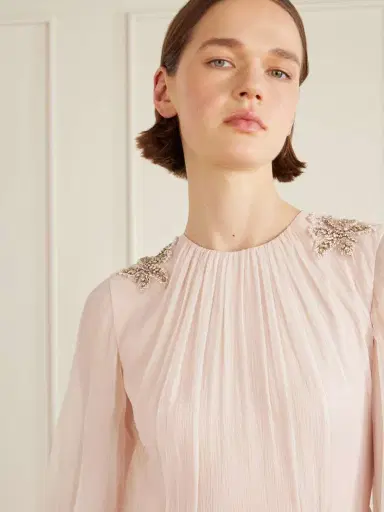Erdem Crystal-embellished Crêpon Gown | Thumbnail 3 Erdem Crystal-embellished Crêpon Gown | Thumbnail 3