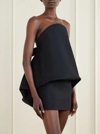 Balenciaga Wool-blend Mini Balloon Dress | Thumbnail 3 Balenciaga Wool-blend Mini Balloon Dress | Thumbnail 3