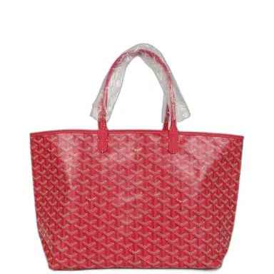 goyard Goyard Goyardine Fuchsia Saint Louis PM Tote Bag Palladium Hardware | Thumbnail 1 goyard Goyard Goyardine Fuchsia Saint Louis PM Tote Bag Palladium Hardware | Thumbnail 1
