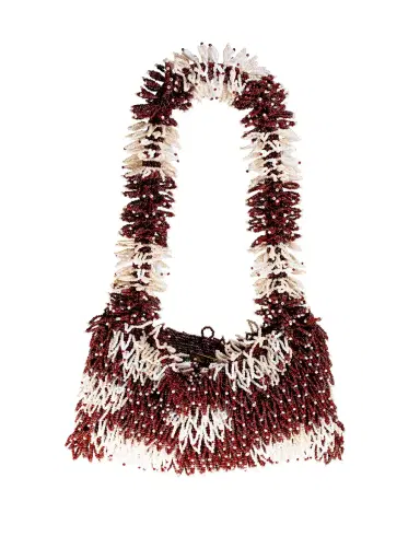 SAC DE SOUL Burgundy and Cream Nina Bag | Thumbnail 1 SAC DE SOUL Burgundy and Cream Nina Bag | Thumbnail 1
