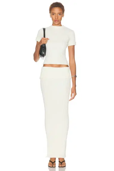SAME Ribbed Knit Maxi Skirt | Thumbnail 5 SAME Ribbed Knit Maxi Skirt | Thumbnail 5