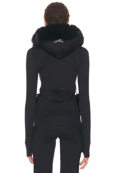 Balenciaga Furry Zip Up Jacket | Thumbnail 3 Balenciaga Furry Zip Up Jacket | Thumbnail 3