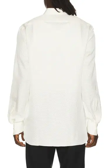 TOM FORD Perforated Dot Silk Twill Slim Fit Evening Shirt | Thumbnail 2 TOM FORD Perforated Dot Silk Twill Slim Fit Evening Shirt | Thumbnail 2