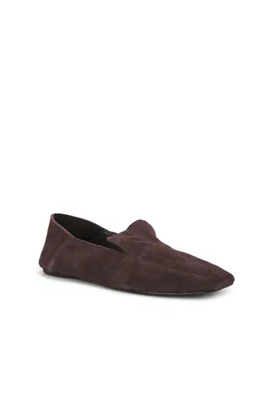 St. Agni Suede Minimal Flat Loafer | Thumbnail 3 St. Agni Suede Minimal Flat Loafer | Thumbnail 3
