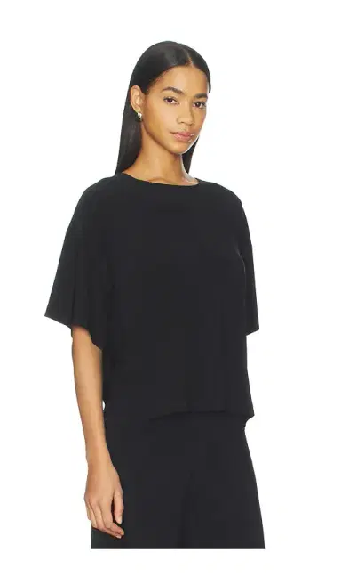 Norma Kamali x Lifestyle Short Sleeve Boxy Tee | Thumbnail 2 Norma Kamali x Lifestyle Short Sleeve Boxy Tee | Thumbnail 2
