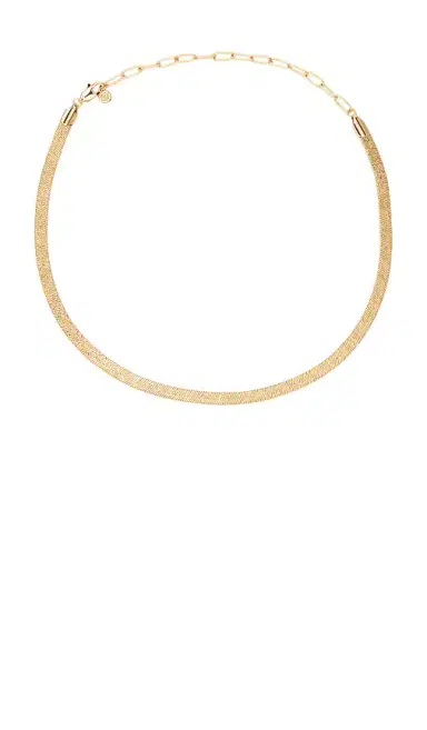 Ettika Textured Flat Chain Necklace | Thumbnail 1 Ettika Textured Flat Chain Necklace | Thumbnail 1