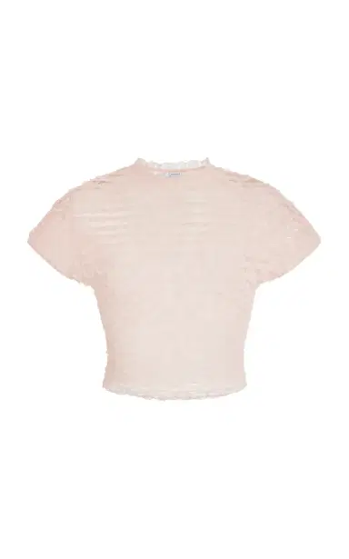 Givenchy Frills Knit Crop top | Thumbnail 2 Givenchy Frills Knit Crop top | Thumbnail 2