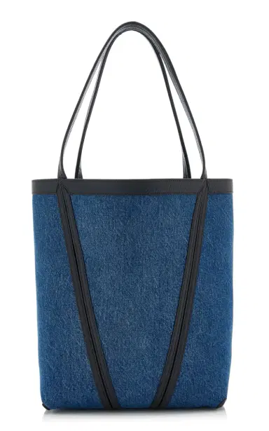 Chloé Spin Denim Tote Bag | Thumbnail 4 Chloé Spin Denim Tote Bag | Thumbnail 4
