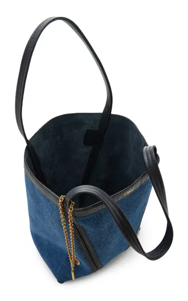 Chloé Spin Denim Tote Bag | Thumbnail 5 Chloé Spin Denim Tote Bag | Thumbnail 5
